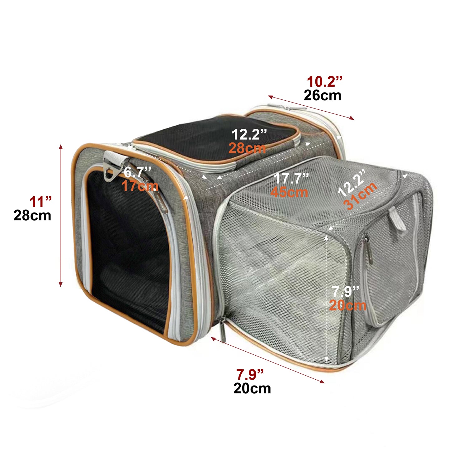 Mr. Peanut's Platinum Series Expandable Pet Carrier - Angler's Pro Tackle & Outdoors