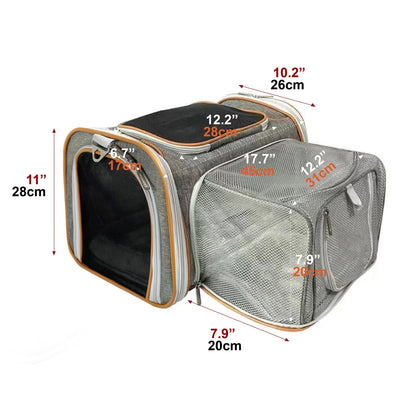 Mr. Peanut's Platinum Series Expandable Pet Carrier - Angler's Pro Tackle & Outdoors