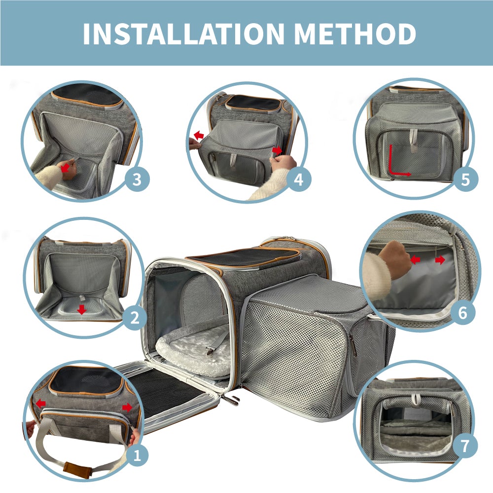 Mr. Peanut's Platinum Series Expandable Pet Carrier - Angler's Pro Tackle & Outdoors