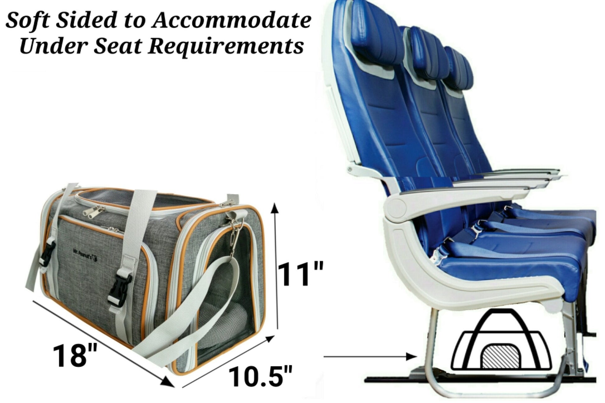 Mr. Peanut's Platinum Series Expandable Pet Carrier - Angler's Pro Tackle & Outdoors