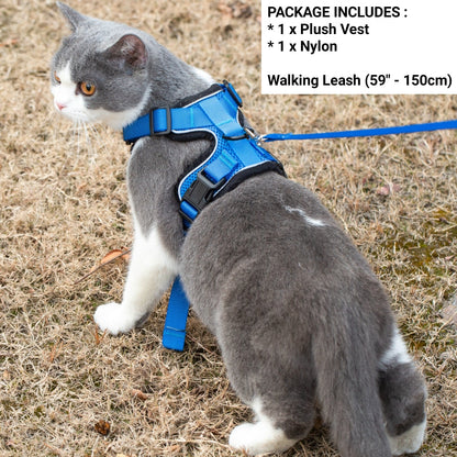 Mr. Peanut's PurrTrek Reflective Cat Harness with Matching Leash - Angler's Pro Tackle & Outdoors