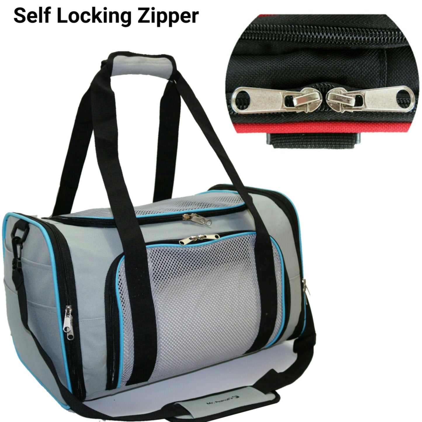 Mr. Peanut's Silver Series Airline Capable Soft Sided Pet Carrier - Angler's Pro Tackle & Outdoors
