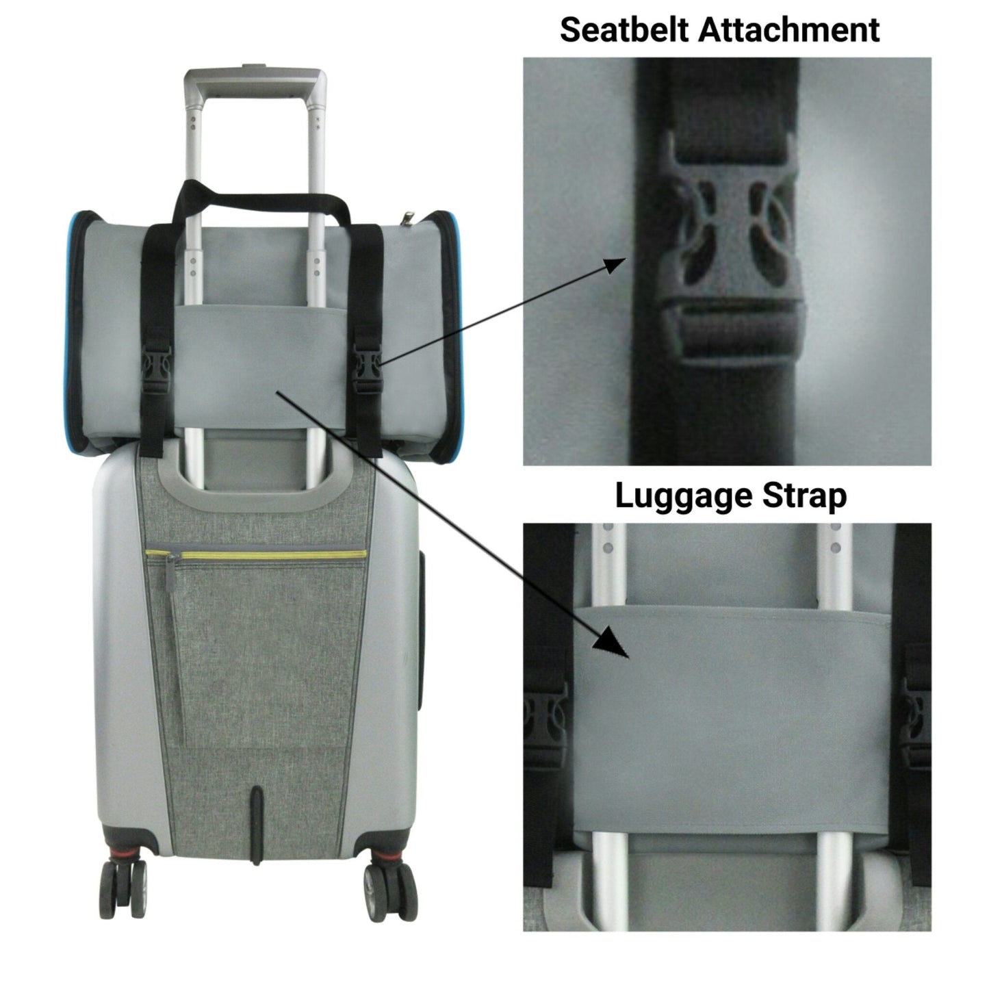 Mr. Peanut's Silver Series Airline Capable Soft Sided Pet Carrier - Angler's Pro Tackle & Outdoors
