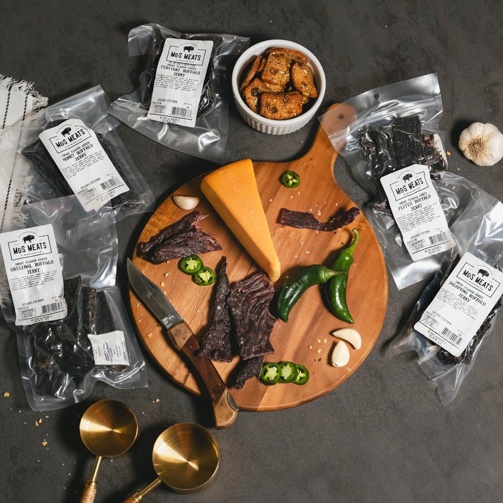 M&S Meats Montana Buffalo Jerky Sampler - Angler's Pro Tackle & Outdoors