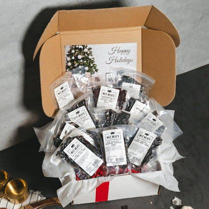 M&S Meats Montana Gift Box:The Jerky Sampler - You Deserve It All! - Angler's Pro Tackle & Outdoors