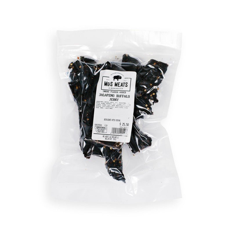 M&S Meats Montana Jalapeno Buffalo Jerky - Angler's Pro Tackle & Outdoors