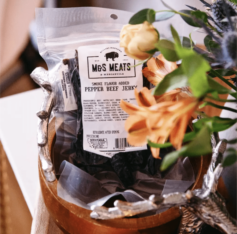 M&S Meats Montana Pepper Beef Jerky - Angler's Pro Tackle & Outdoors