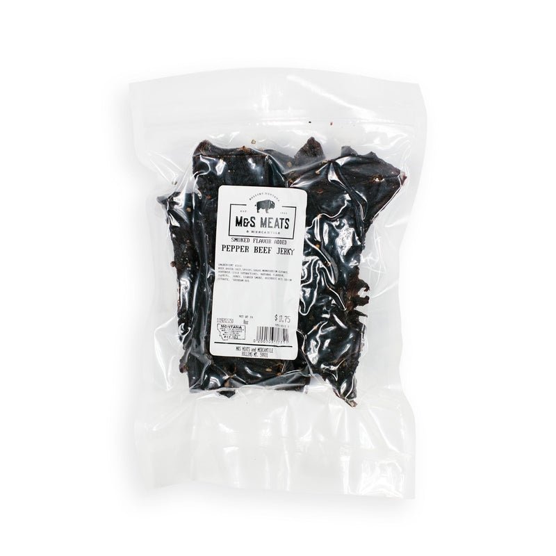 M&S Meats Montana Pepper Beef Jerky - Angler's Pro Tackle & Outdoors