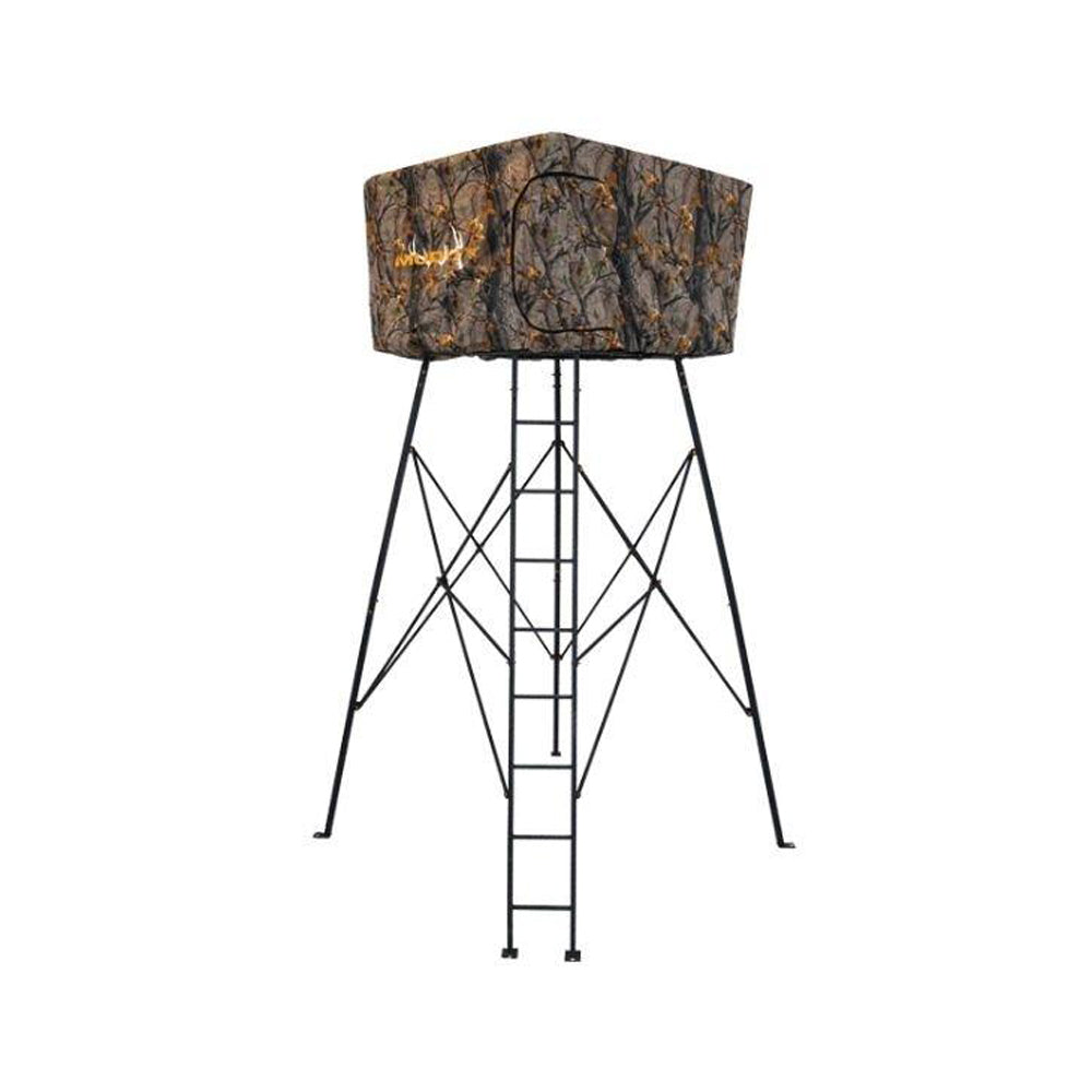 Muddy MQA1602 Quad Blind Kit Elevated Hunting Water-Resistant Enclosure, Cammo