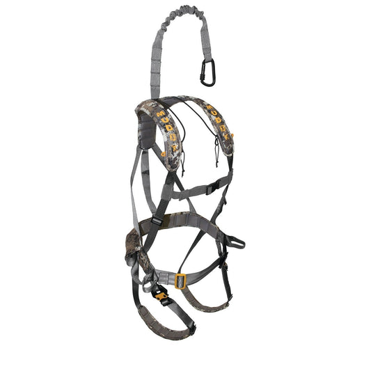 Muddy Ambush Hunting Quick Release Padded Deer Treestand Safety Harness, Camo - Angler's Pro Tackle & Outdoors