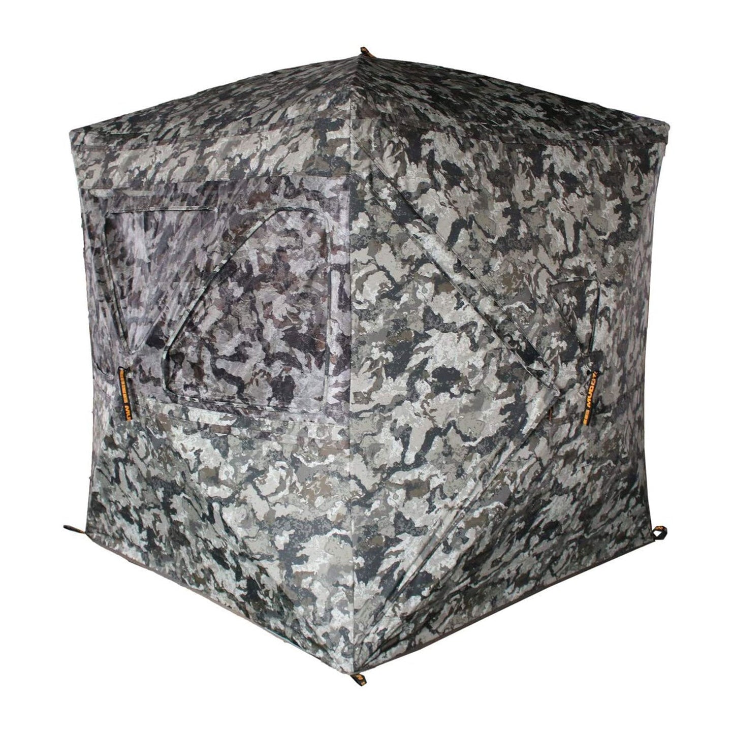 Muddy Infinity 3 Man Ground Blind with Shadow Mesh and 360 Degree View, Camo - Angler's Pro Tackle & Outdoors