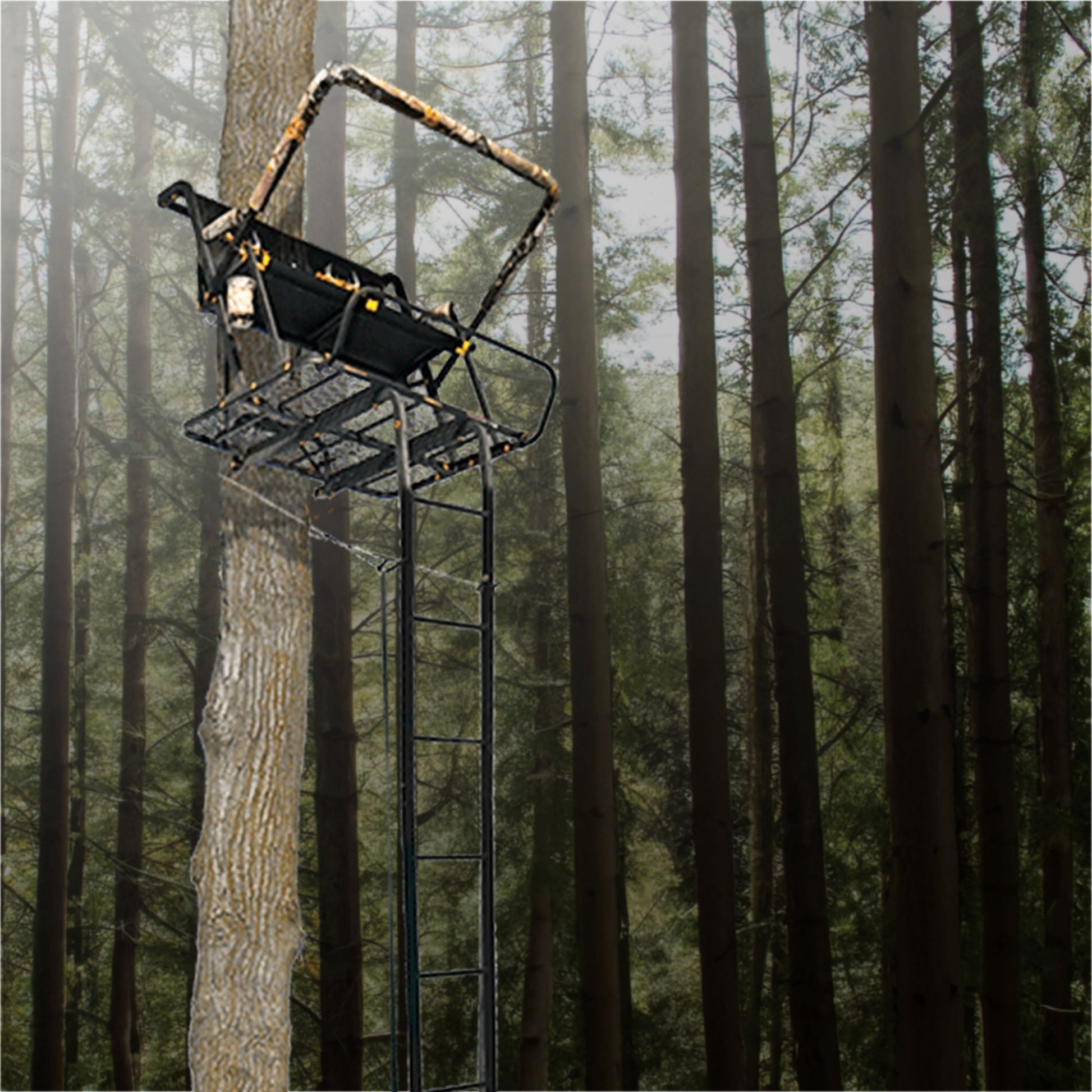 Muddy MLS2601 Nexus XTL 20 Foot Tall 2 Person Deer Hunting Ladder Tree Stand - Angler's Pro Tackle & Outdoors