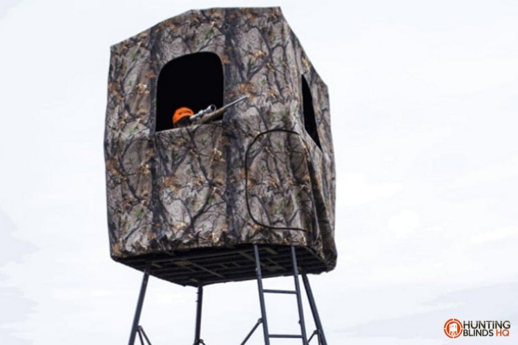 Muddy Steel 7 Foot Tall Quad Pod Blind Kit Roof Enclosure with Windows, (2 Pack) - Angler's Pro Tackle & Outdoors