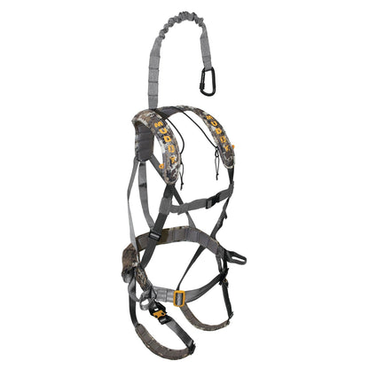 Muddy The Boss Tree Stand, Ambush Safety Harness & Hawk Set of 3 Climbing Sticks - Angler's Pro Tackle & Outdoors