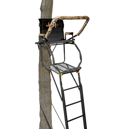 Muddy The Skybox 20 Foot 1 Person Hunting Deer Ladder Tree Stand, Black (2 Pack) - Angler's Pro Tackle & Outdoors