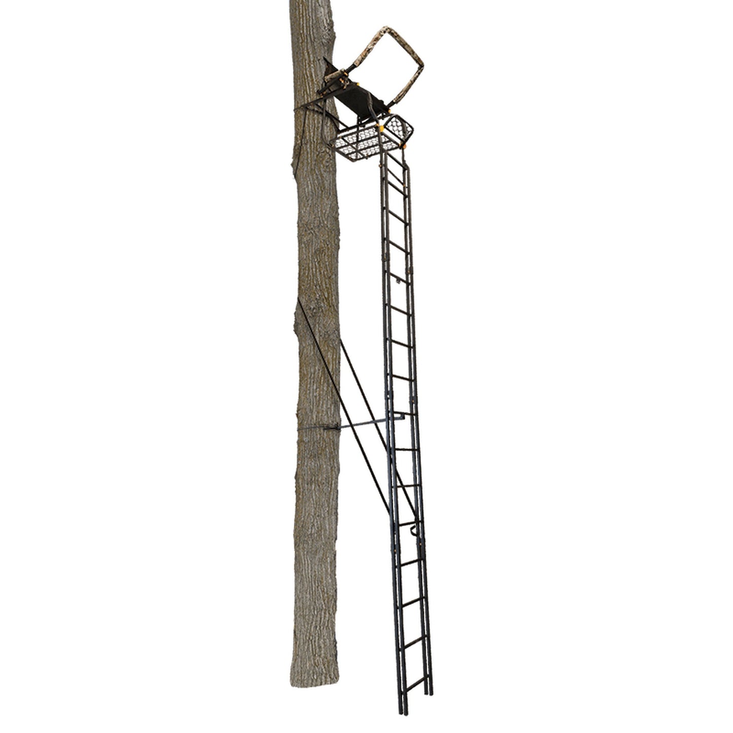 Muddy The Skybox 20 Foot 1 Person Hunting Deer Ladder Tree Stand, Black (2 Pack) - Angler's Pro Tackle & Outdoors