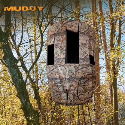 Muddy MUD-MTA3000-RK Liberty Tripod Stand Hunting Blind Enclosure with Windows