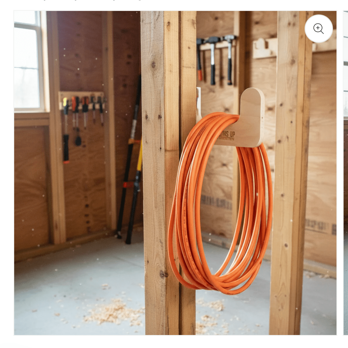 HangThis Up - Utility Organizers, Yard tool organizer, Shed Organization, Yard tool rack