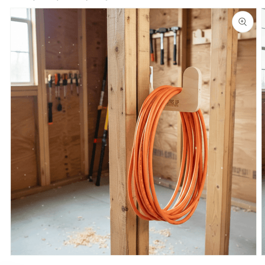 HangThis Up - Utility Organizers, Yard tool organizer, Shed Organization, Yard tool rack