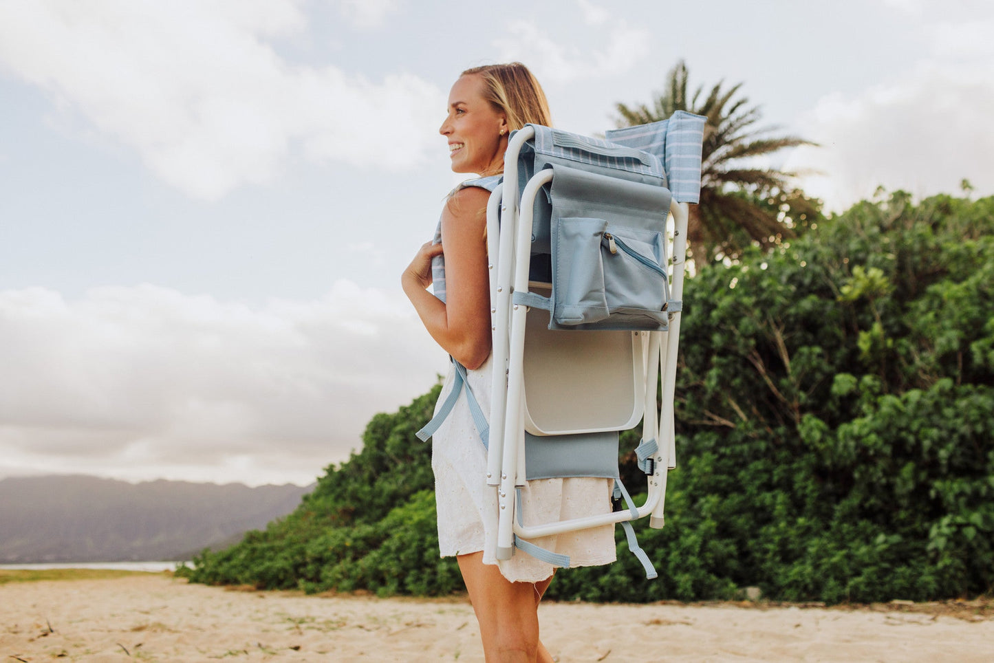 Picnic Time Outdoor Directors Folding Chair