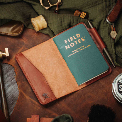 Pirate Goods Field Notes Cover - Navigator | Leather Journal Holder | EDC