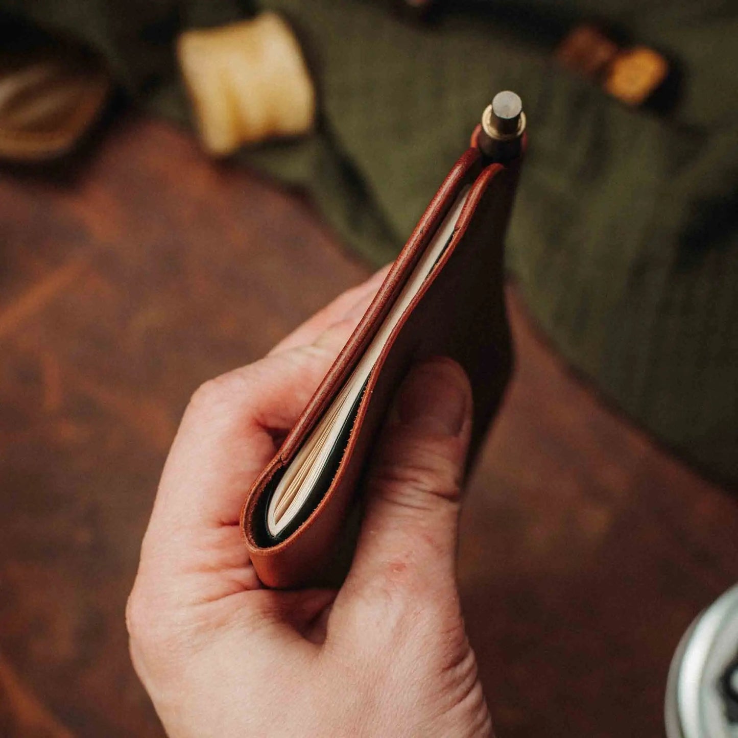 Pirate Goods Field Notes Cover - Navigator | Leather Journal Holder | EDC