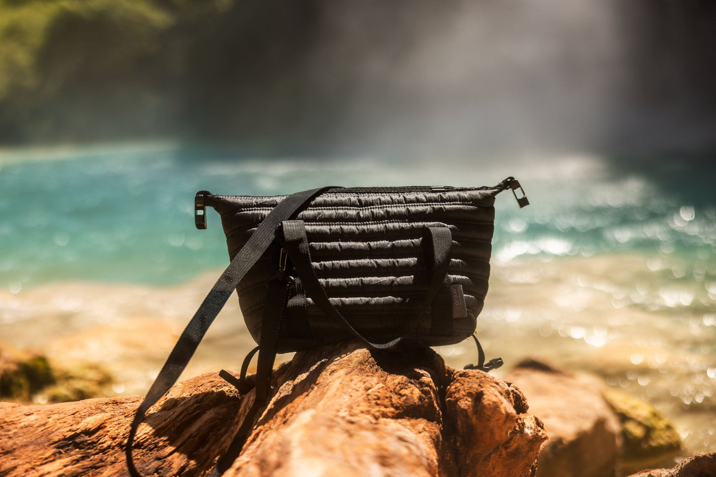 Picnic Time Midday Quilted Washable Insulated Lunch Bag