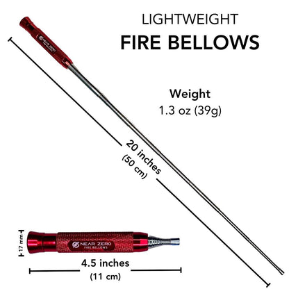 Near Zero Pocket Fire Bellows - Angler's Pro Tackle & Outdoors