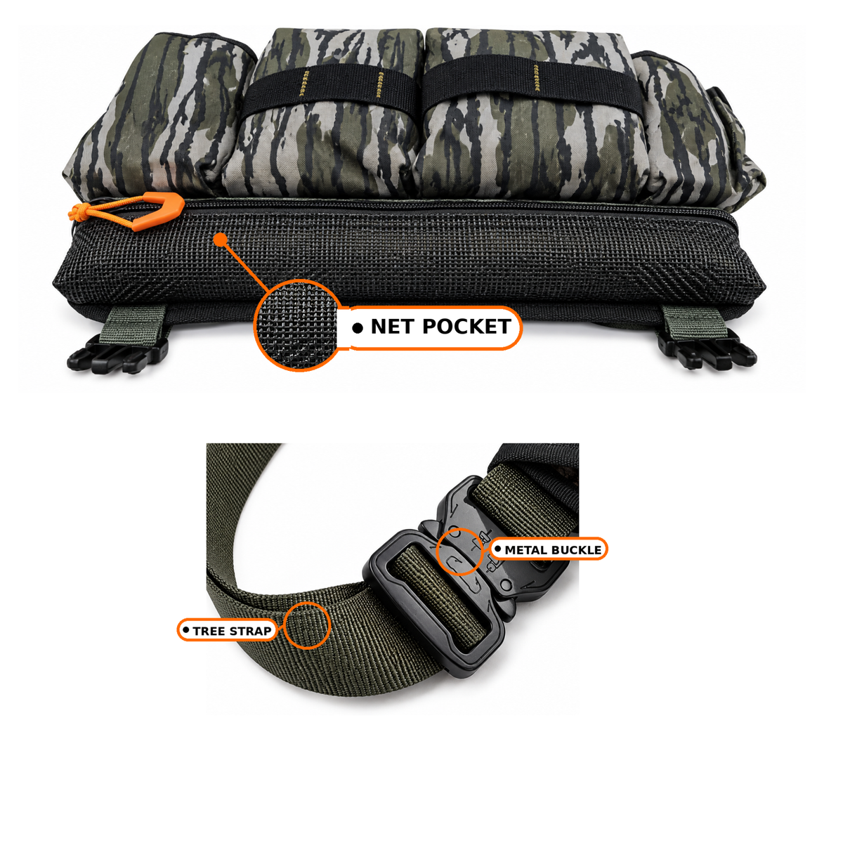 Twisted Iron Hunting BOTTOMLAND: Tree Hugger (Regular or Mini Size)