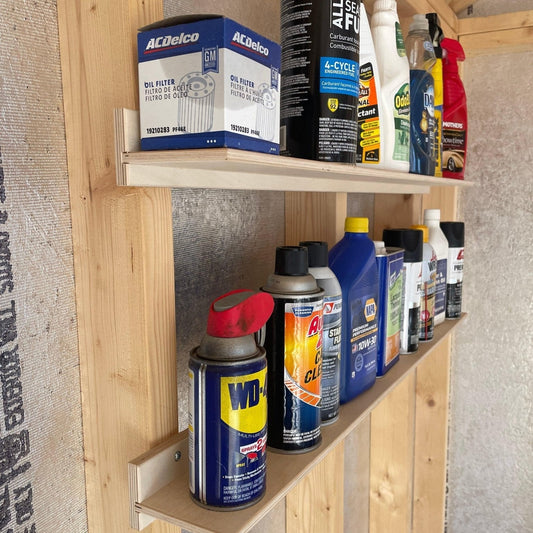HangThis Up Ledge Shelf - Garage Wall Mounted