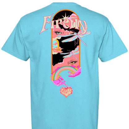 Liebe Skateboards Firefly Unisex T-Shirt