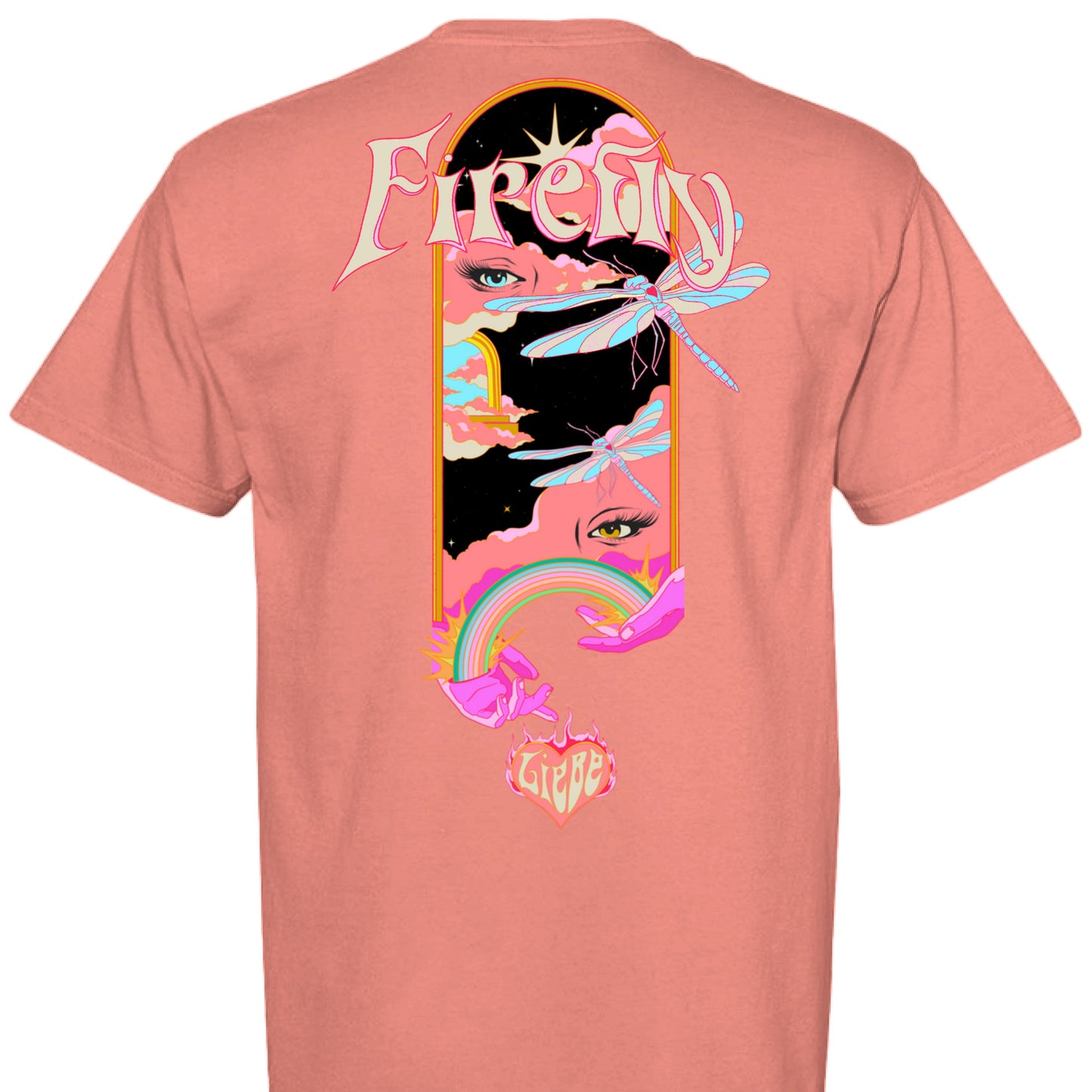 Liebe Skateboards Firefly Unisex T-Shirt