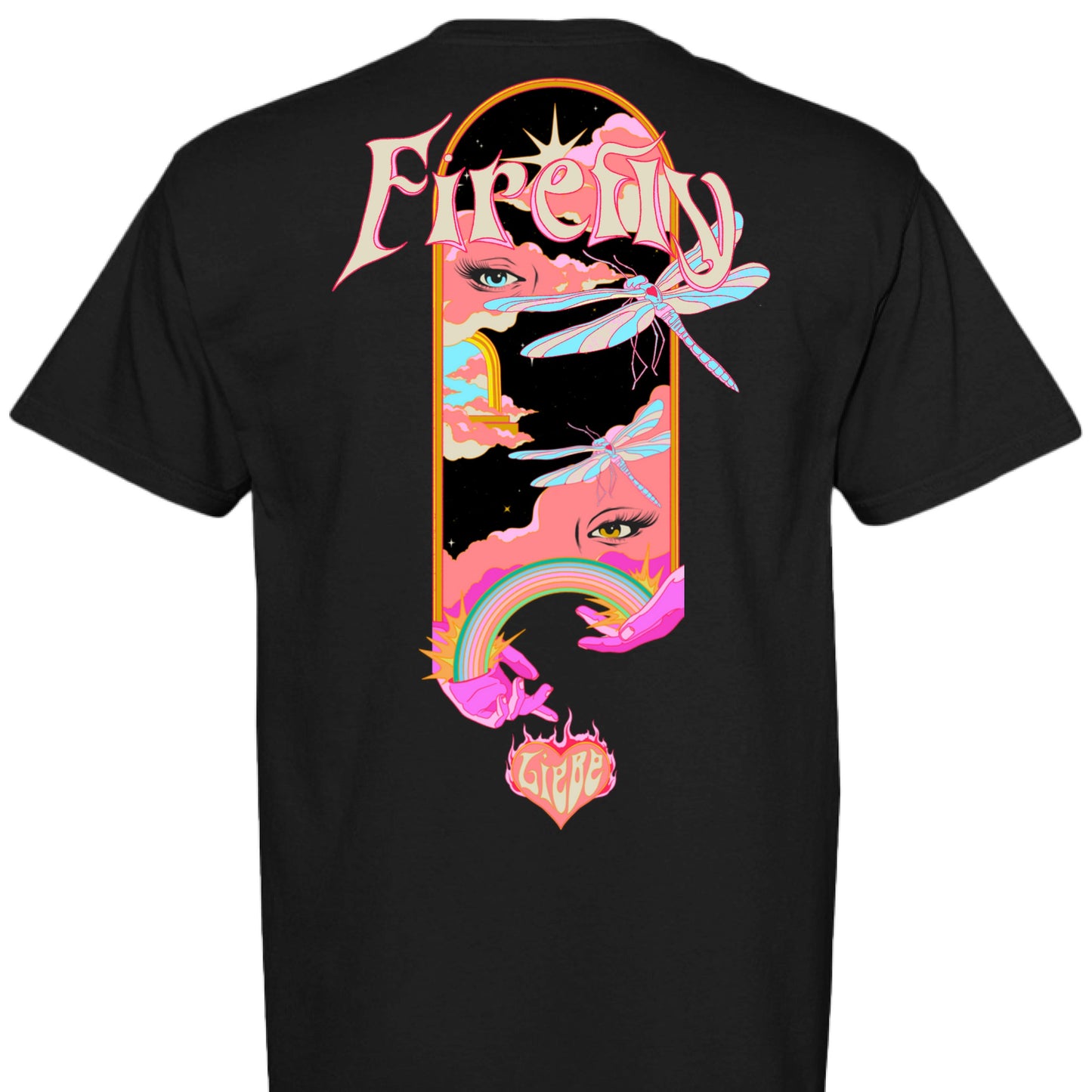 Liebe Skateboards Firefly Unisex T-Shirt