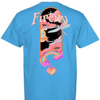 Liebe Skateboards Firefly Unisex T-Shirt