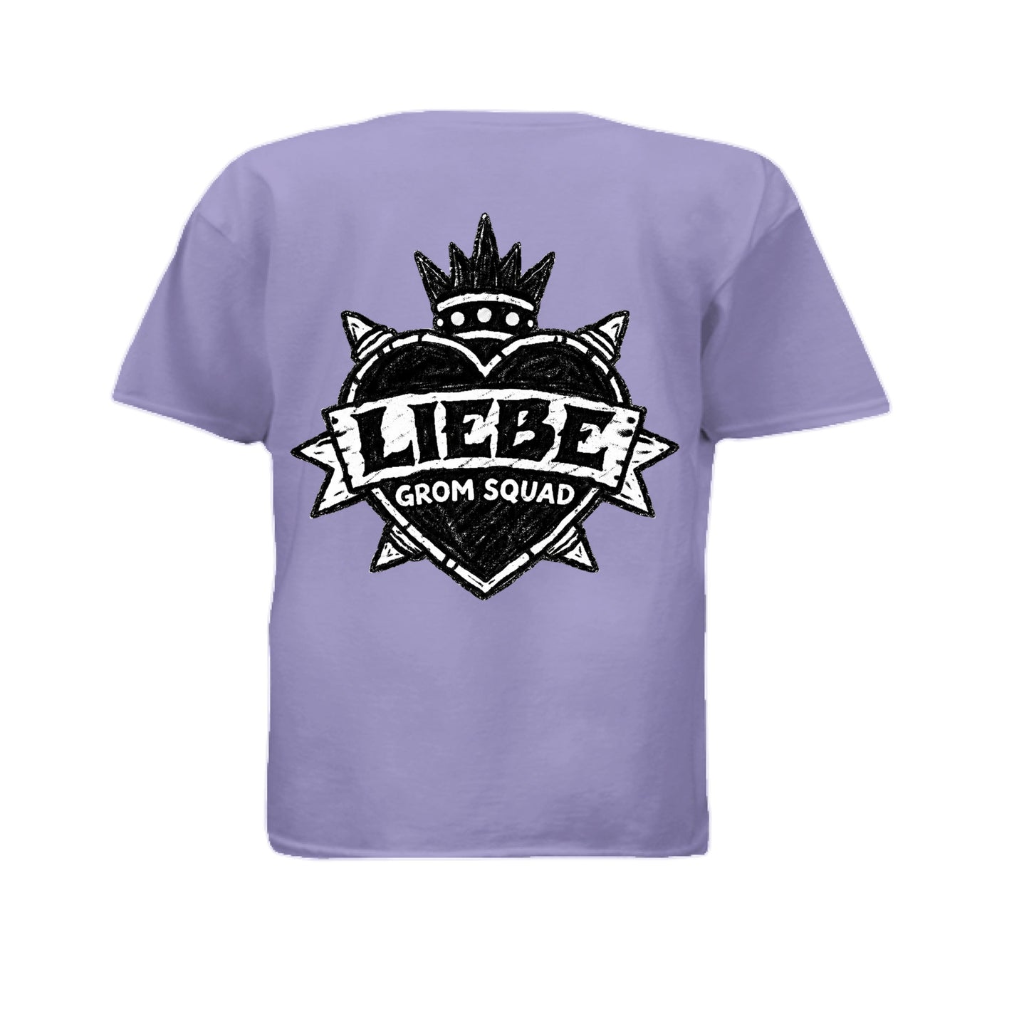 Liebe Grom Squad Black & White Punk Heart