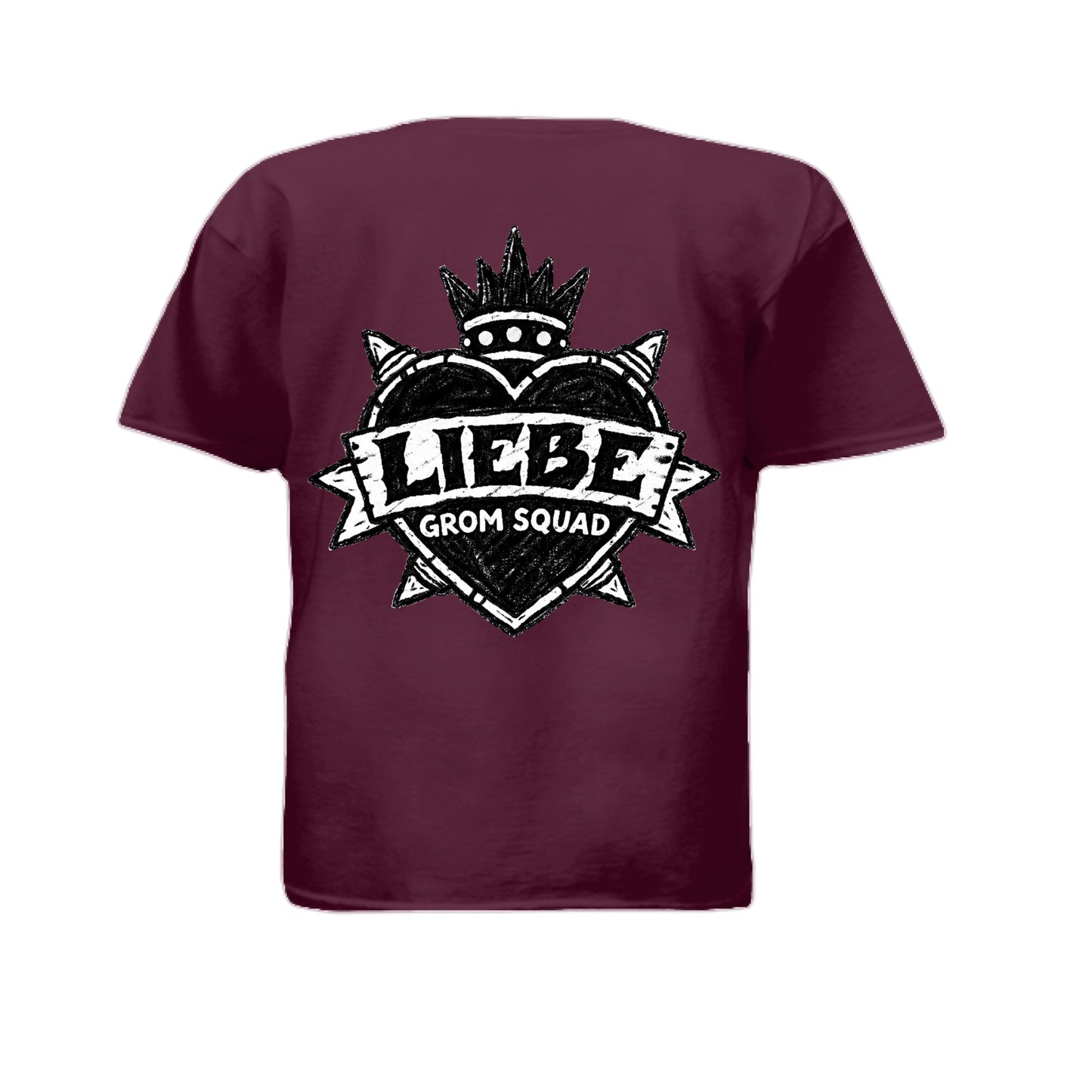 Liebe Grom Squad Black & White Punk Heart