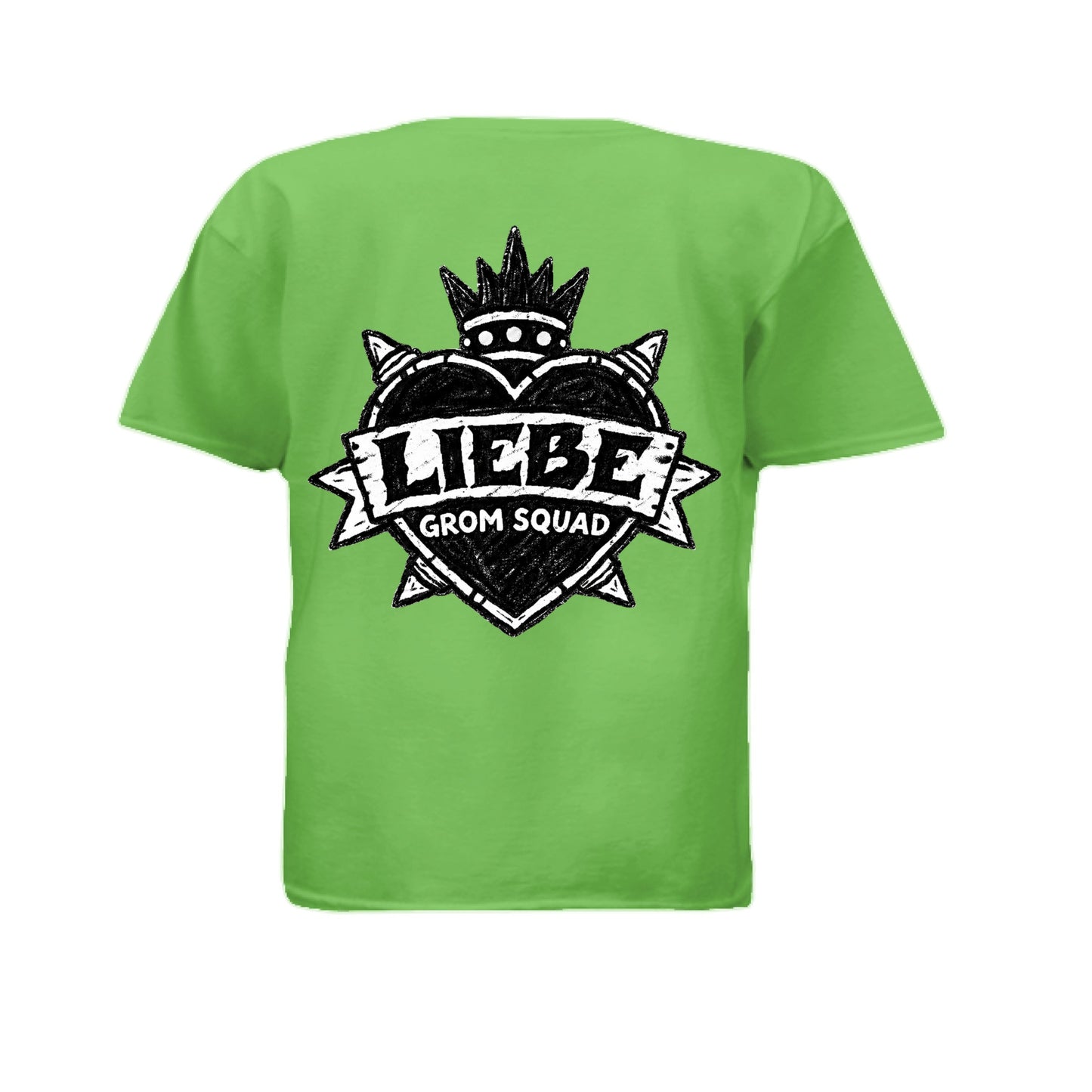 Liebe Grom Squad Black & White Punk Heart