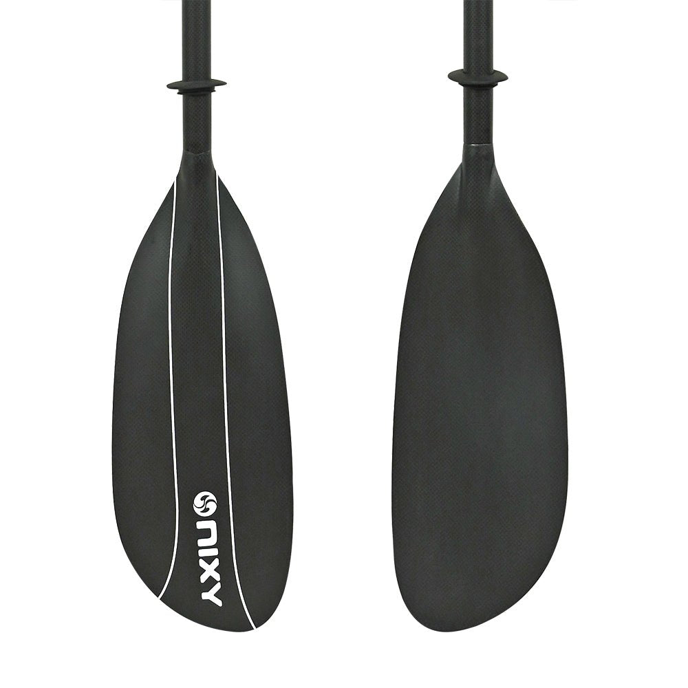 NIXY - 2 Piece Kayak 100% Carbon Fiber Pro Paddle - Angler's Pro Tackle & Outdoors