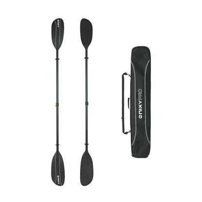 NIXY - 2 Piece Kayak 100% Carbon Fiber Pro Paddle - Angler's Pro Tackle & Outdoors