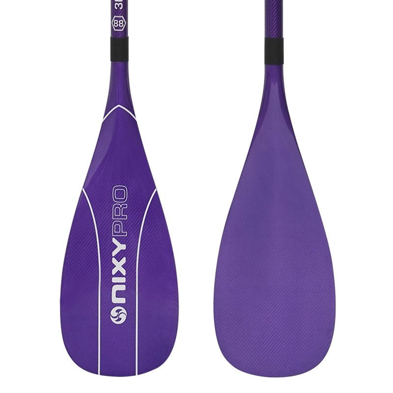 NIXY 3 - Piece Adjustable 100% 3K Color Carbon Fiber SUP Pro Paddle - Angler's Pro Tackle & Outdoors