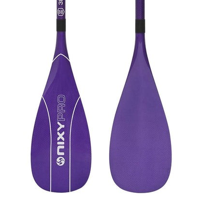 NIXY 3 - Piece Adjustable 100% 3K Color Carbon Fiber SUP Pro Paddle - Angler's Pro Tackle & Outdoors