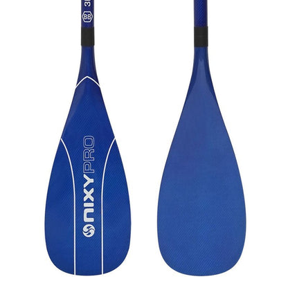 NIXY 3 - Piece Adjustable 100% 3K Color Carbon Fiber SUP Pro Paddle - Angler's Pro Tackle & Outdoors