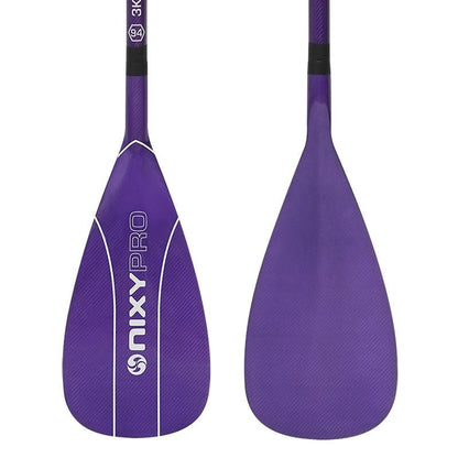 NIXY 3 - Piece Adjustable 100% 3K Color Carbon Fiber SUP Pro Paddle - Angler's Pro Tackle & Outdoors