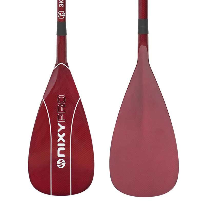 NIXY 3 - Piece Adjustable 100% 3K Color Carbon Fiber SUP Pro Paddle - Angler's Pro Tackle & Outdoors