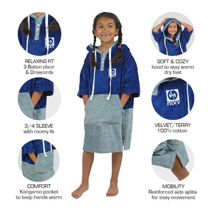 NIXY Kids Towel Changing Poncho - Angler's Pro Tackle & Outdoors