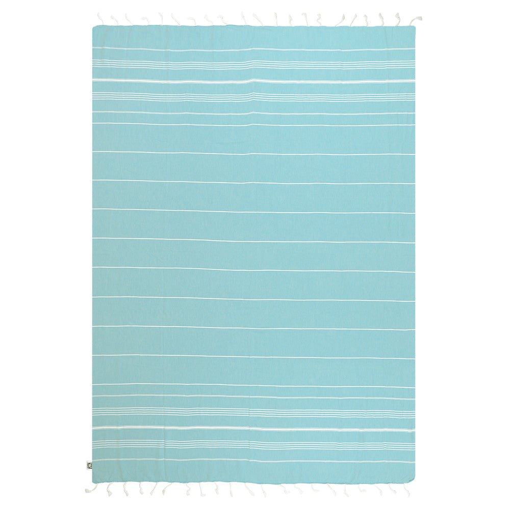 NIXY Ocean - Oversized Turkish Beach Towel Blanket - Angler's Pro Tackle & Outdoors