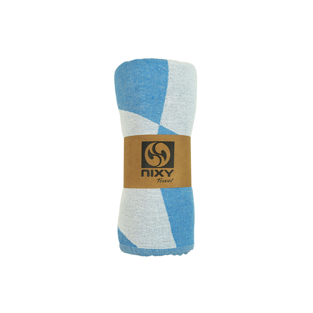 NIXY Sports Squares - Recycled Turkish Beach Towel