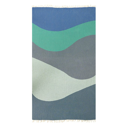 NIXY Waves - Turkish Beach Towel - Angler's Pro Tackle & Outdoors