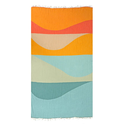 NIXY Waves - Turkish Beach Towel - Angler's Pro Tackle & Outdoors
