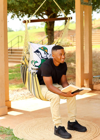 Campus Hammocks Notre Dame Fighting Irish Mascot Hammock Chair Swing